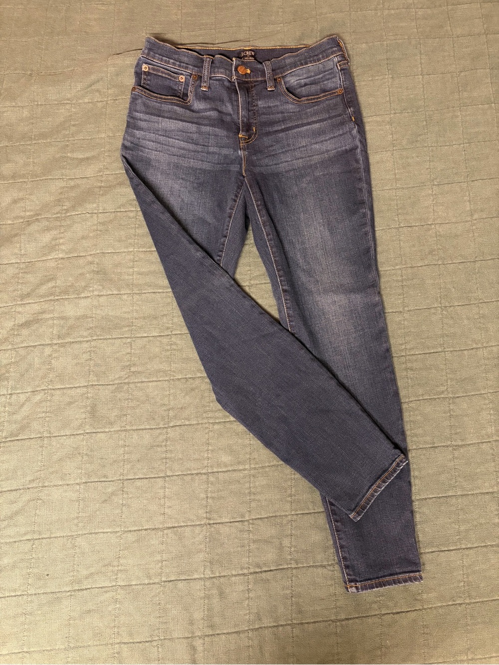 J. Crew Dark Blue Skinny Jeans